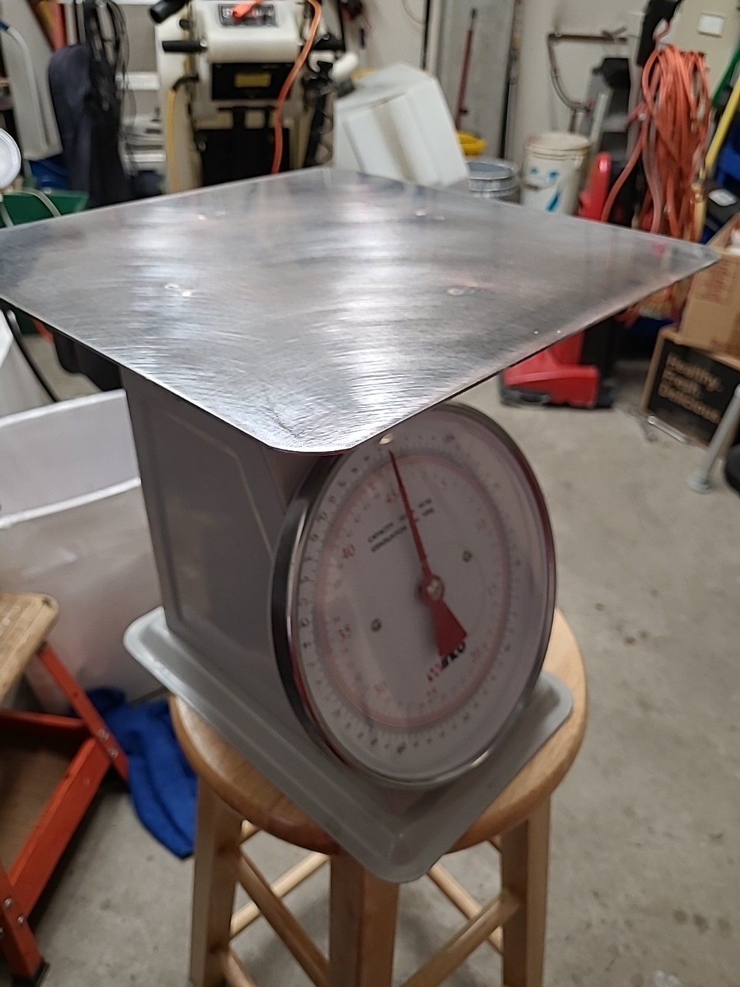 Winco SCAL-9100 9 Inch Dial Receiving Portion Scale 100 Lb 4 Oz Calibrated Steel