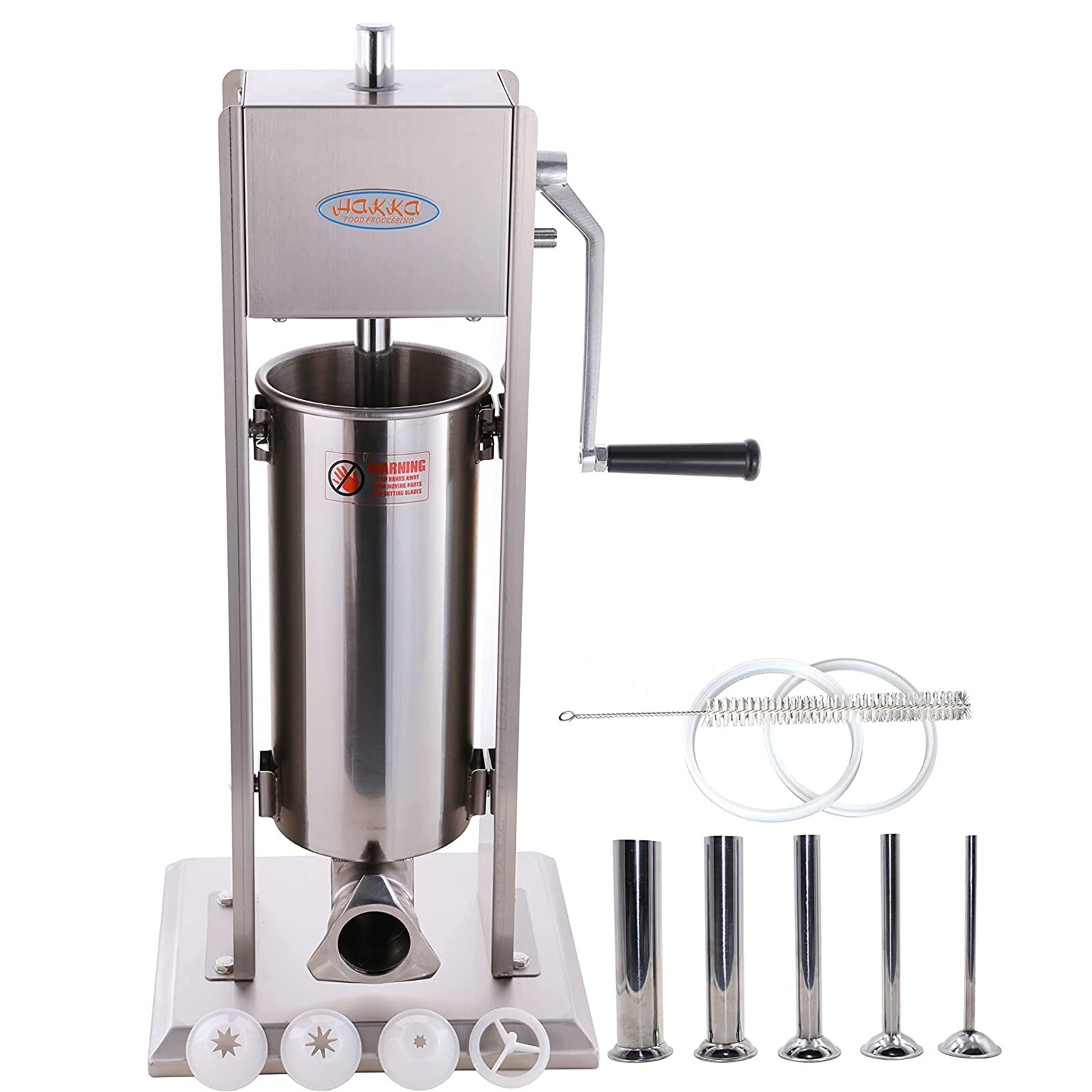 Hakka 11LB/5L Sausage Stuffer Meat Filler with Spanish Churro Maker Machine