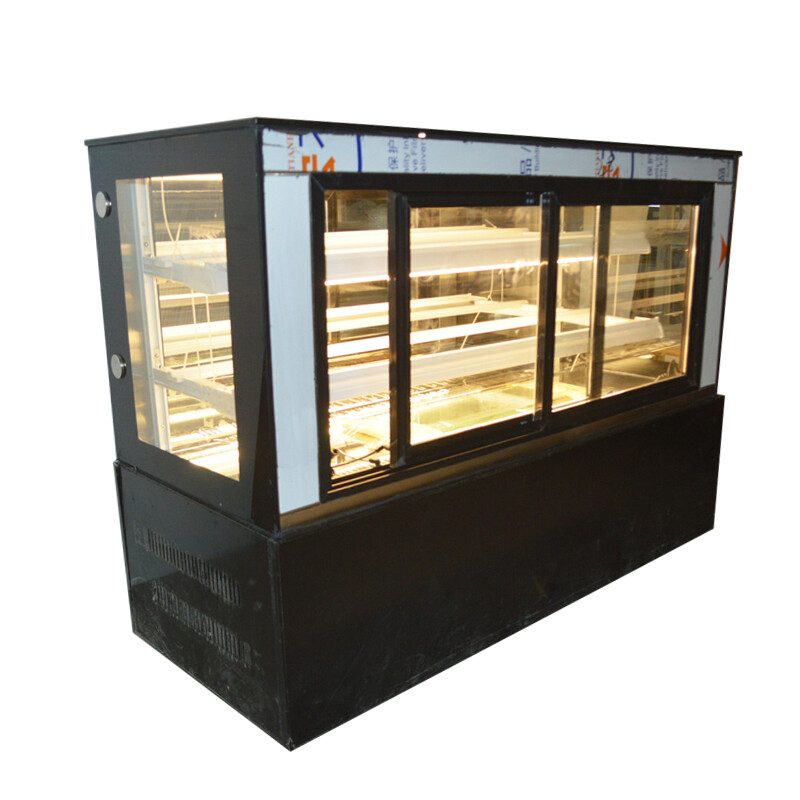 47″ Countertop Refrigerated Cake Showcase Display Cabinet Air Cooling 220V