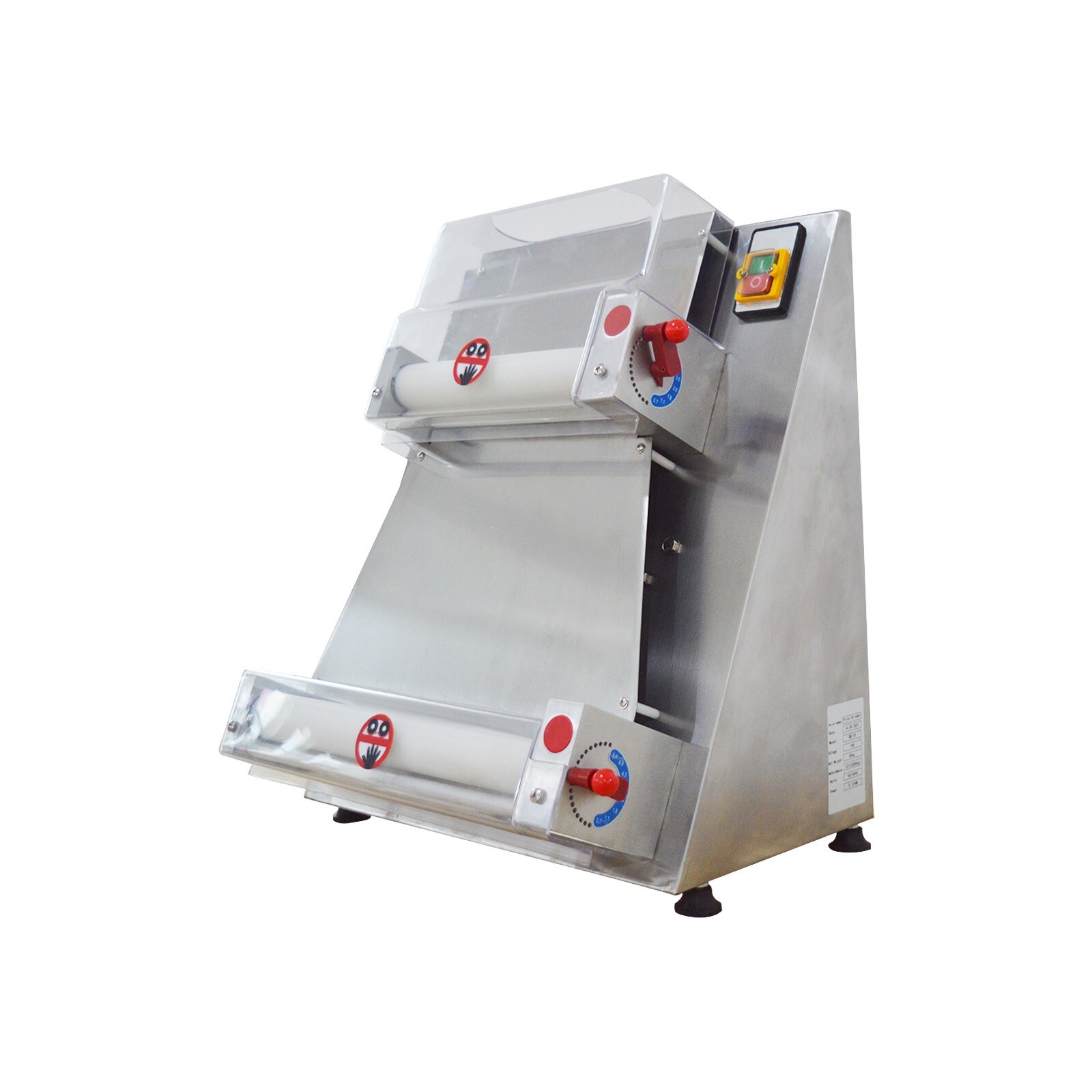 110V 4″-15.7″ Fully Automatic Pizza Forming Machine Pizza Pancake Press 370W
