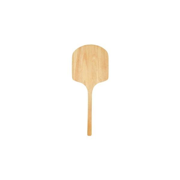 New 14×15 Blade Wood Pizza Peel Dough Round Paddle Lifter Serve Cutting Board