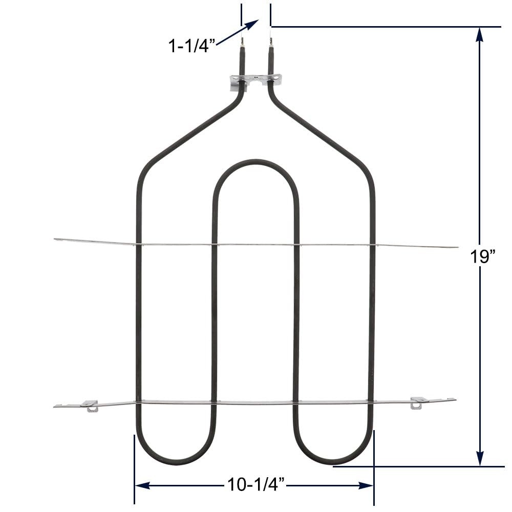 PRYSM WB44T10009 Oven Broil Element Compatible with 4″ x x 16″, Yellow
