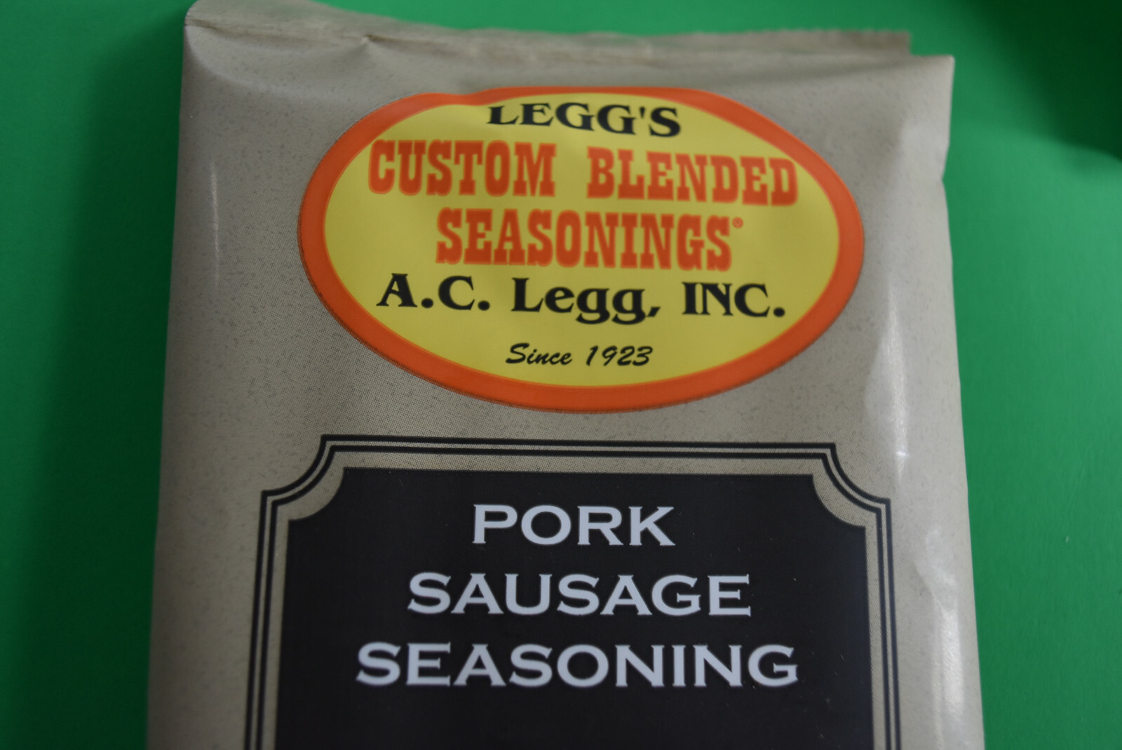 *TEN BAGS* ORIGINAL #10 Old Plantation Breakfast Pan Sausage Seasoning AC Legg