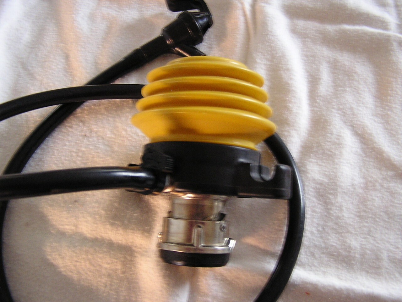 Draft Beer Keg Pump, Yellow/Black, Excellent condition, Made in the USA!