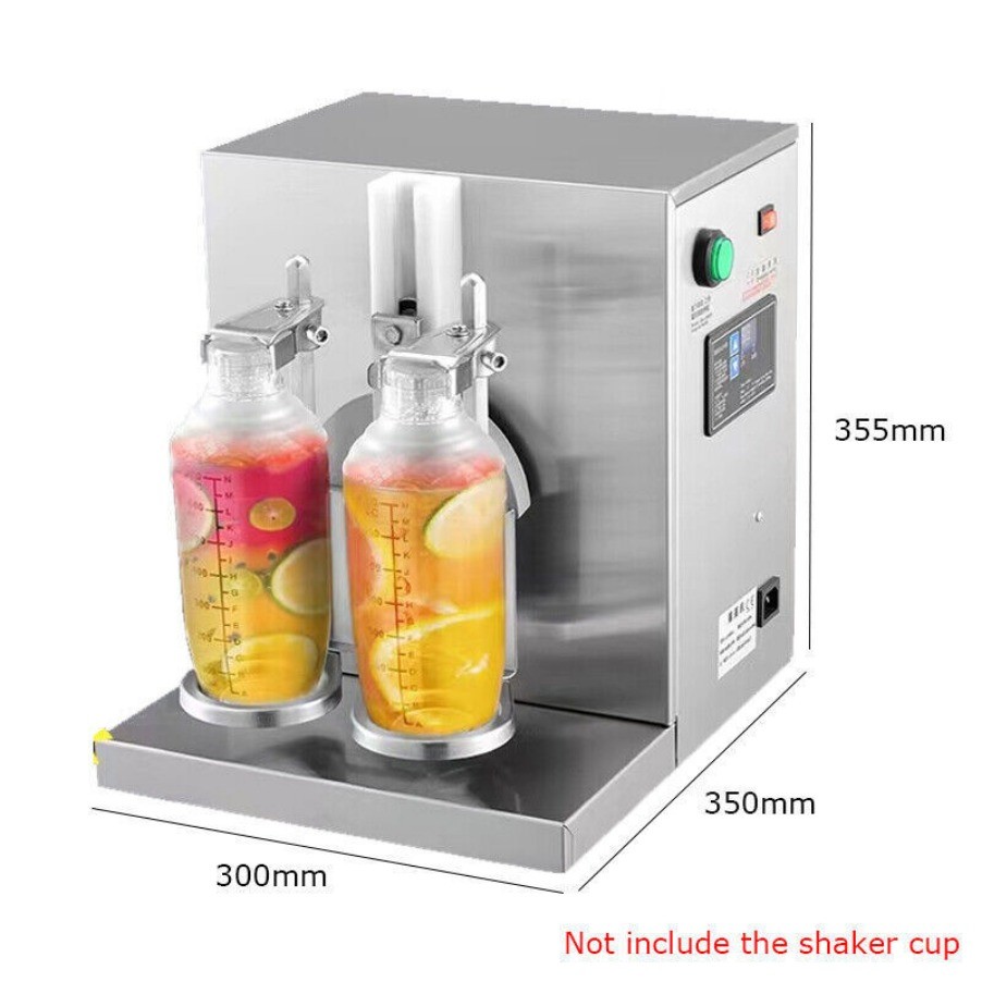 Commercial Auto Double Cup Milk Tea Shaking Machine Bubble Boba Milk Tea Shaker