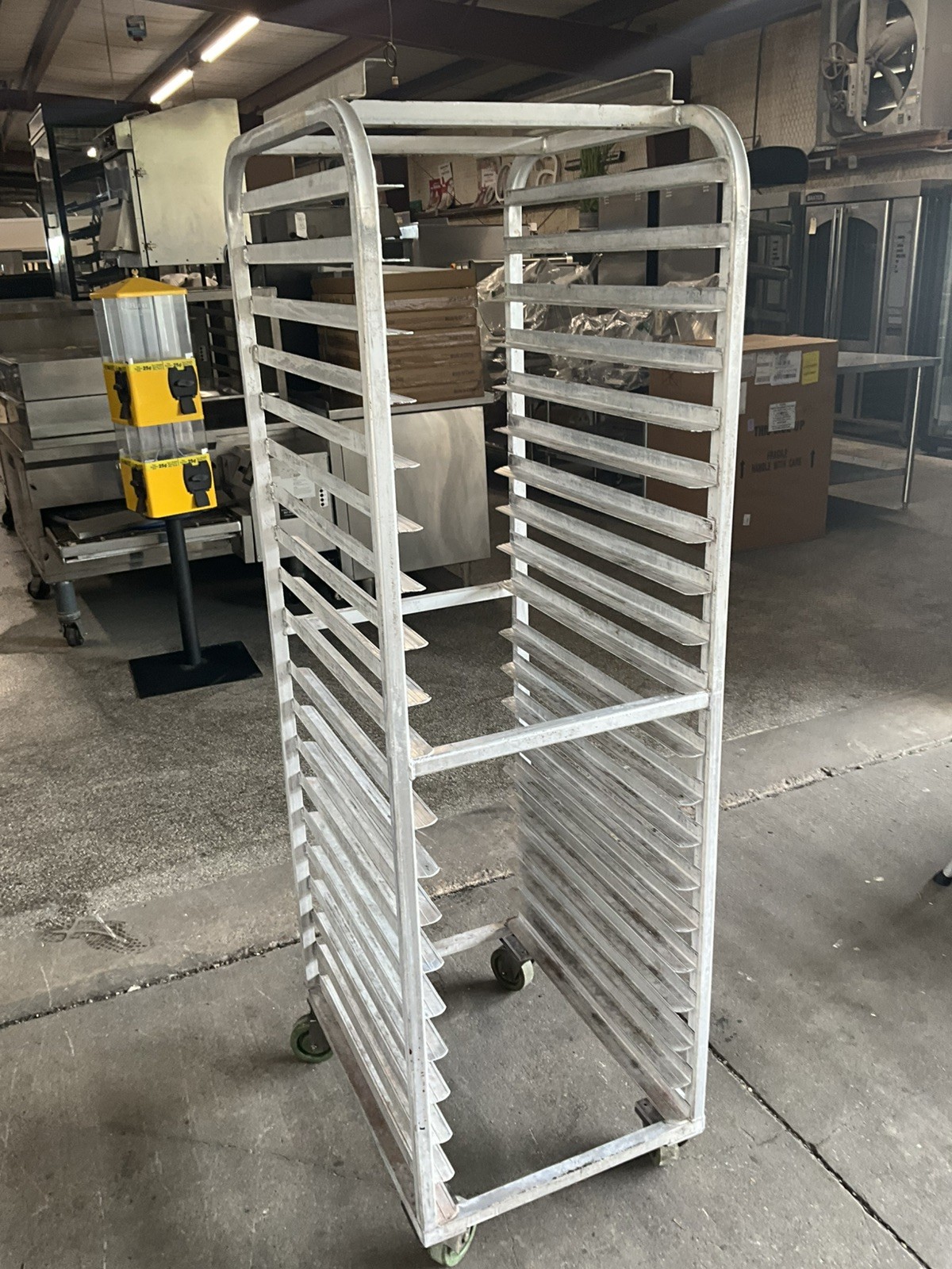 Baxter BSRSB-20 Roll-In Oven Rack for Single Rack Oven with (20) Slides B