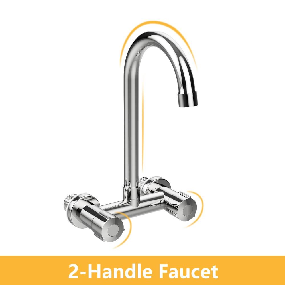 Heavy Duty Hand Wash Commercial Sink Wall Mount Utility Sink w/Side Splash Guard