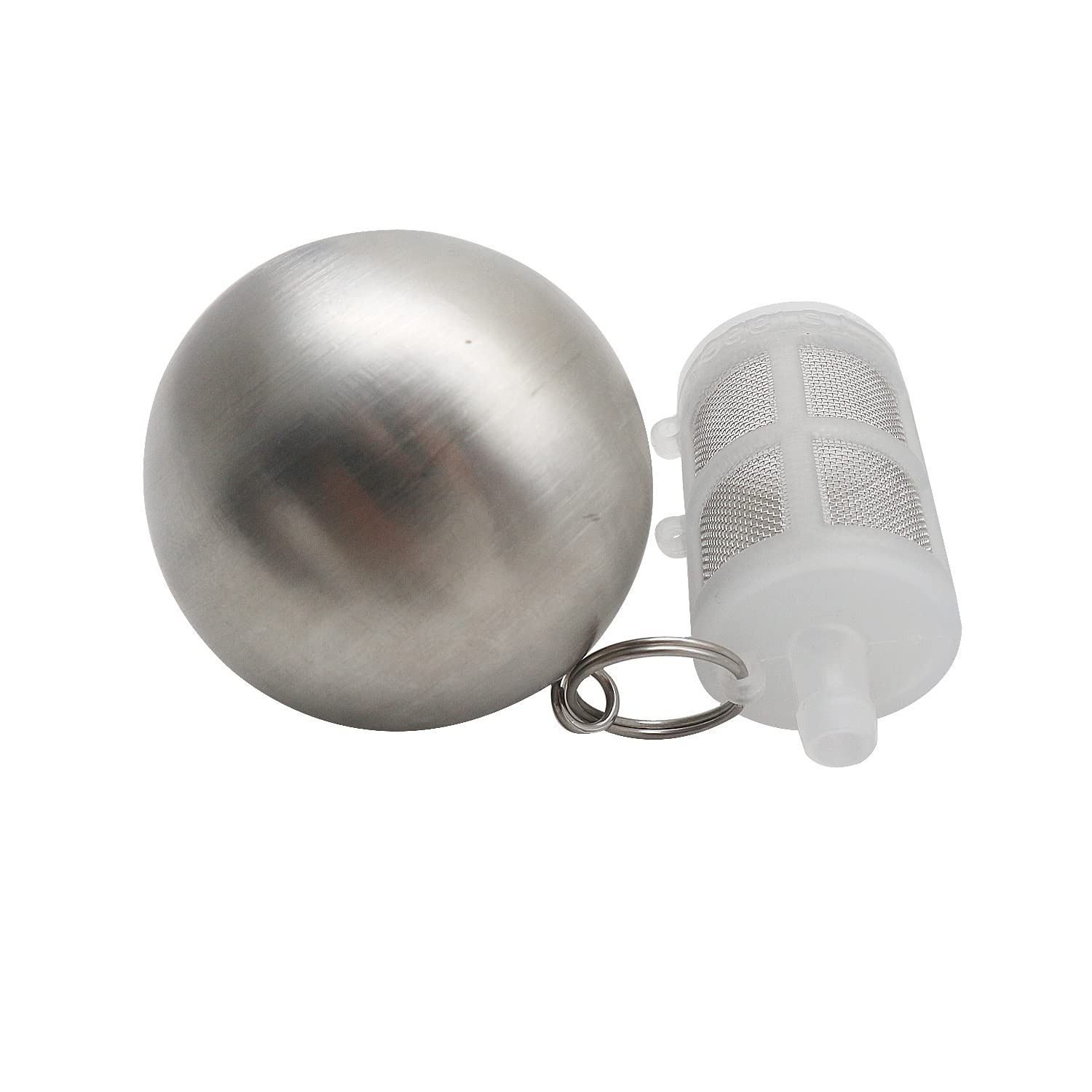 304 Stainless Home Brew Beer FermZilla Ball Floating Keg Liquid Sliver