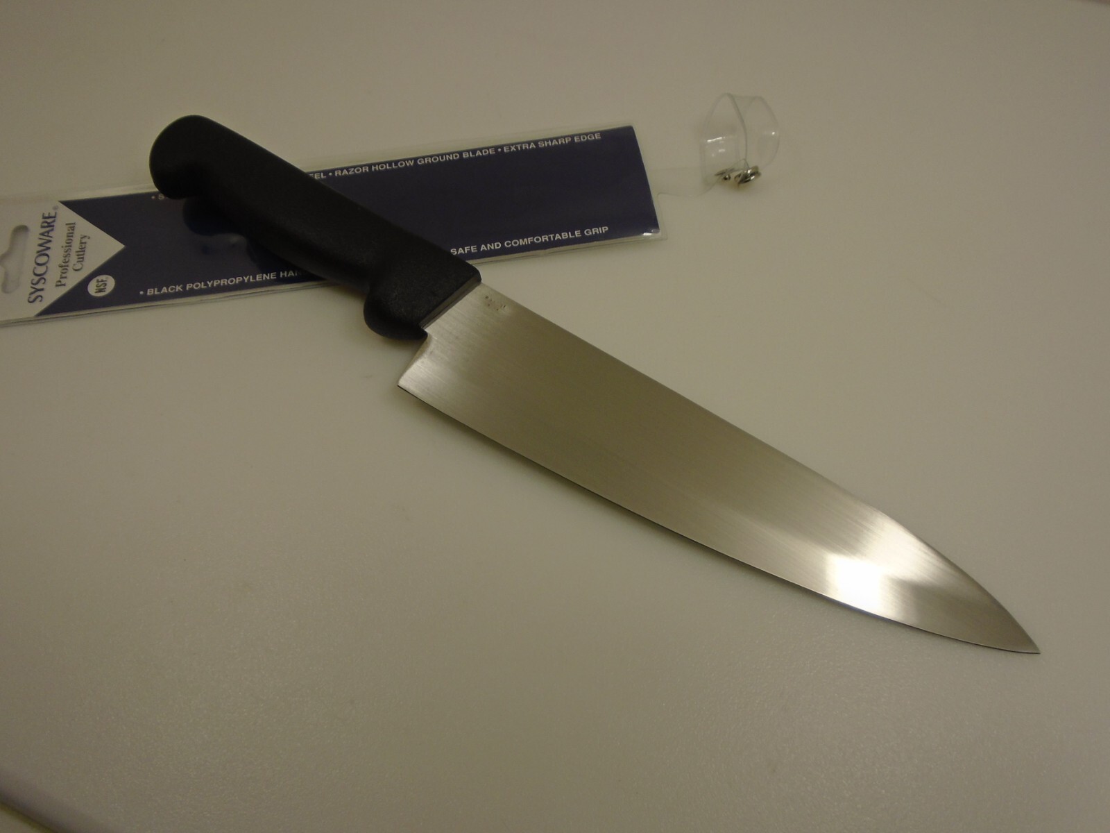USA Made Set (2) 8 inch Chefs Cooks Knives Stiff Stainless Restaurant Kitchen