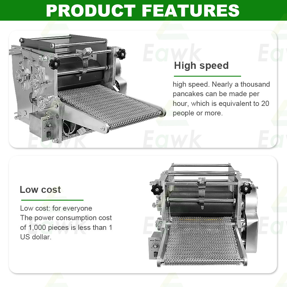 Electric Automatic Corn Tortilla Making Machine Mexican Chapati Tacos Maker 400W
