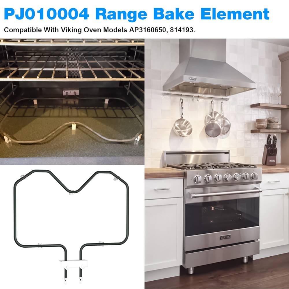 PJ010004 Range Oven Bake Element Fit for Viking AP3160650 DEDO200 814193