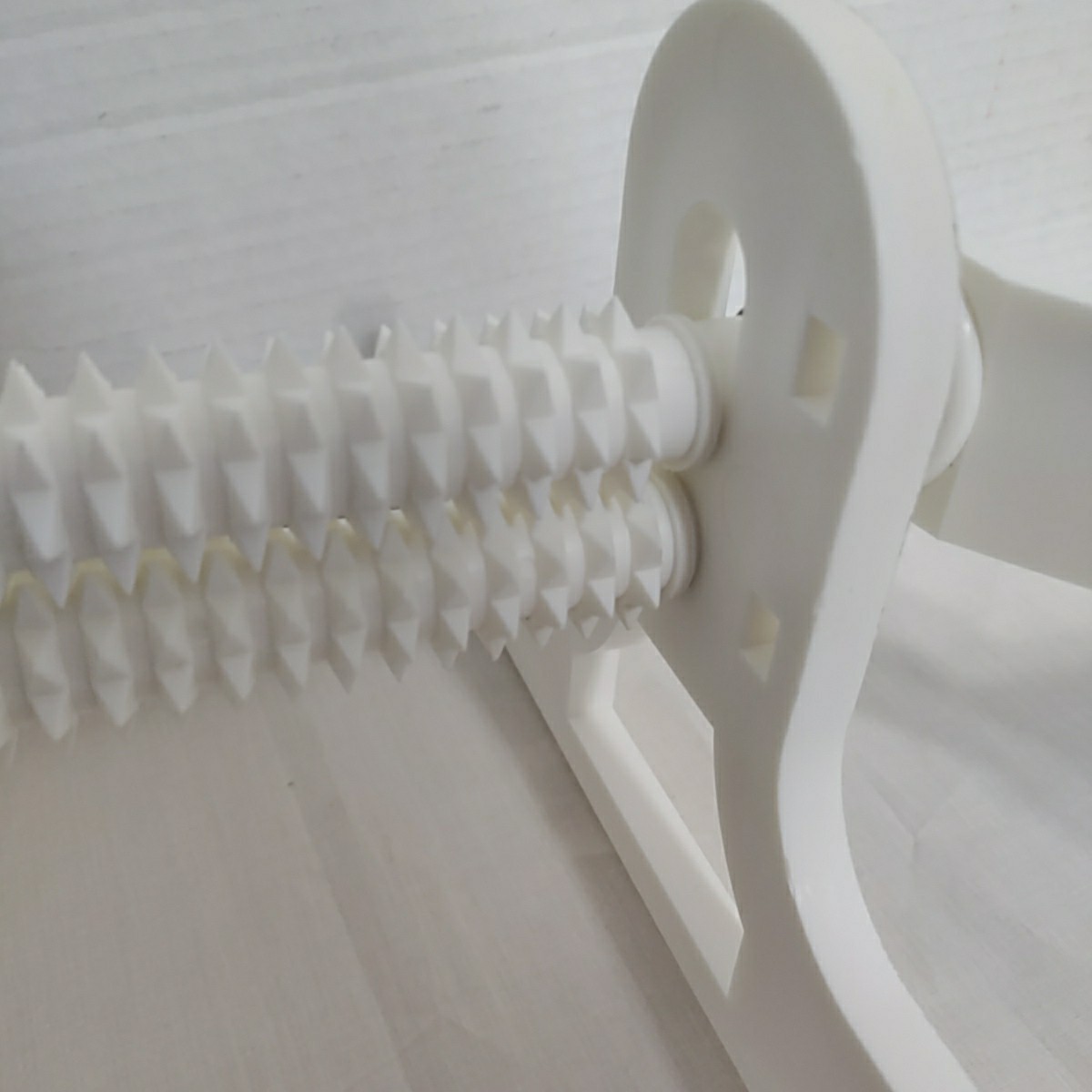 Mister Tenderizer Hand Cranked Meat Tenderizer Rust Proof Poly Construction
