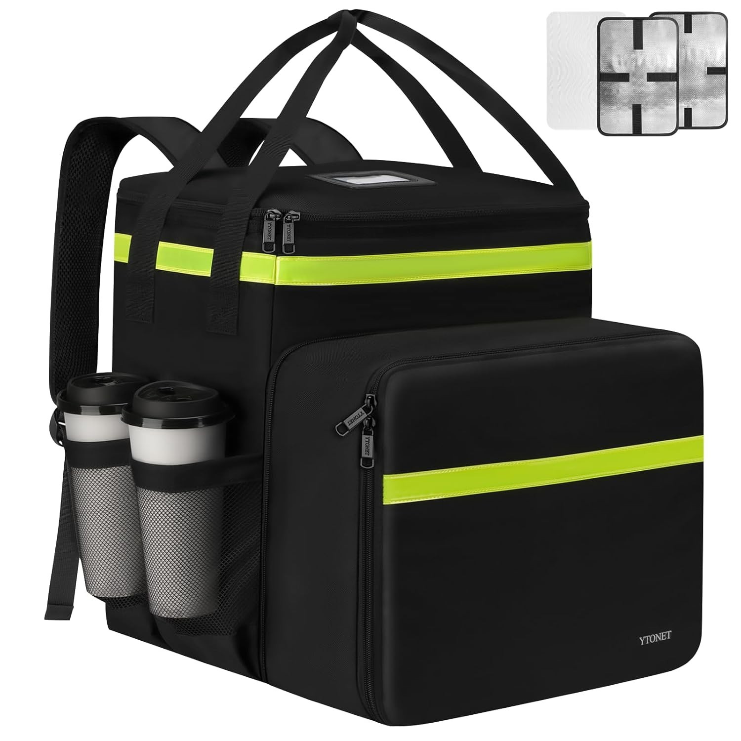 Waterproof Insulated Delivery Bag for Hot/Cold Food