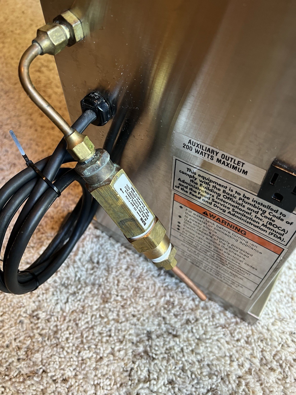 🇺🇸Bunn 23001.0003 CWT15-APS Airpot Brewer Plastic Funnel Flow Control🇺🇸