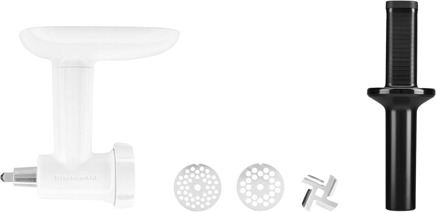 KitchenAid RRKSMFGA Food Grinder Attachment, One Size, White (Used)