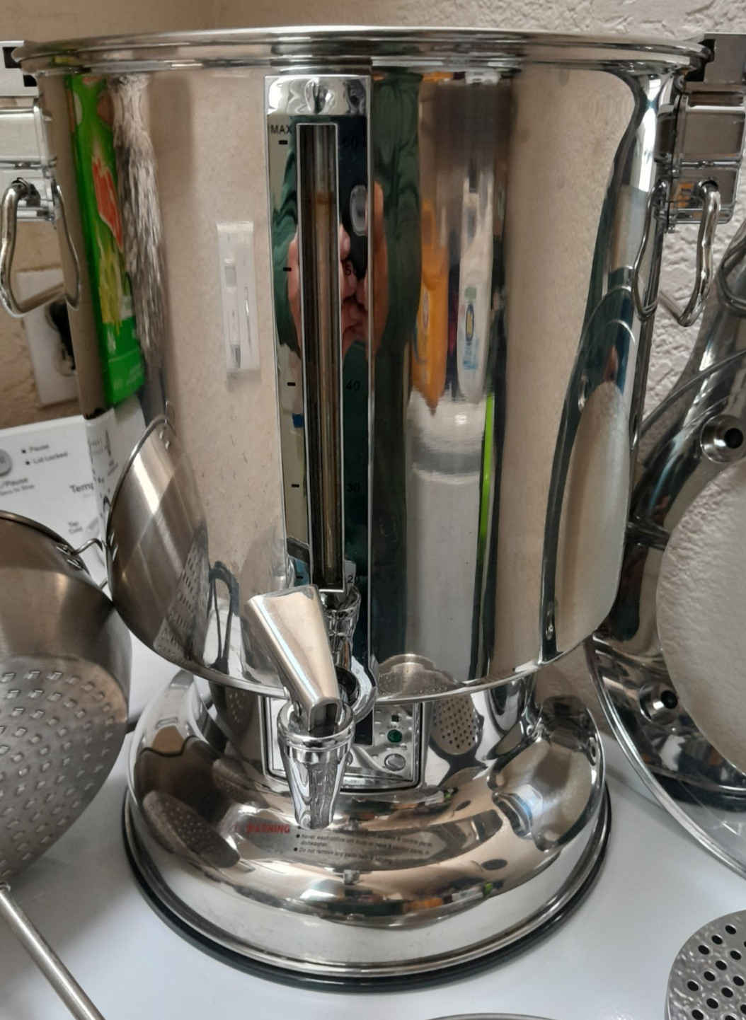 Stainless Steel Coffee Urn 60 Cup Costco Wholesale Warehouse