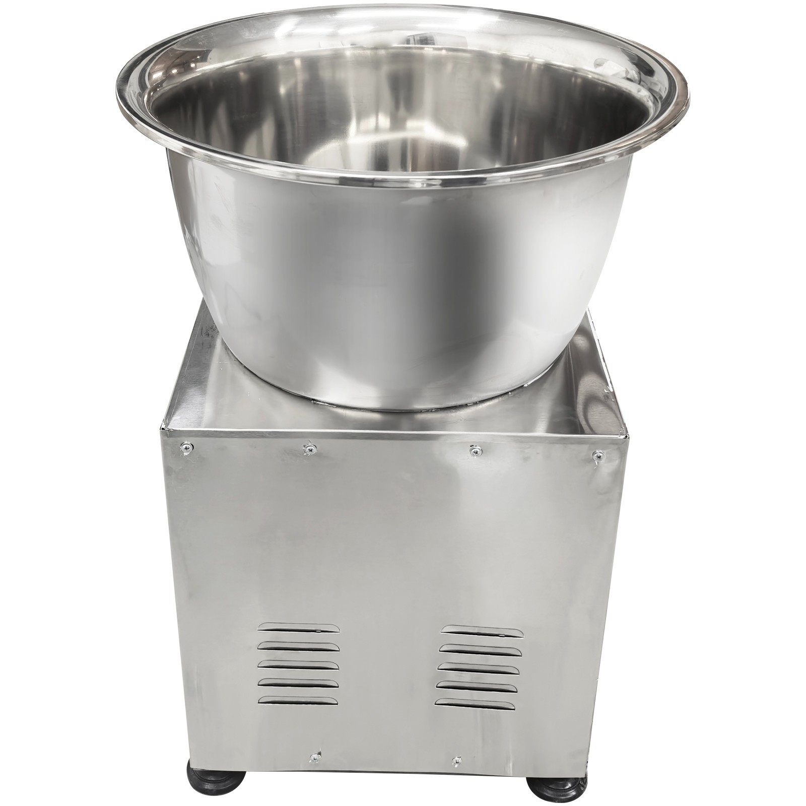 Commercial Dough Mixer, Stainless Steel Basin Kneading Machine, 33LBS Capacity