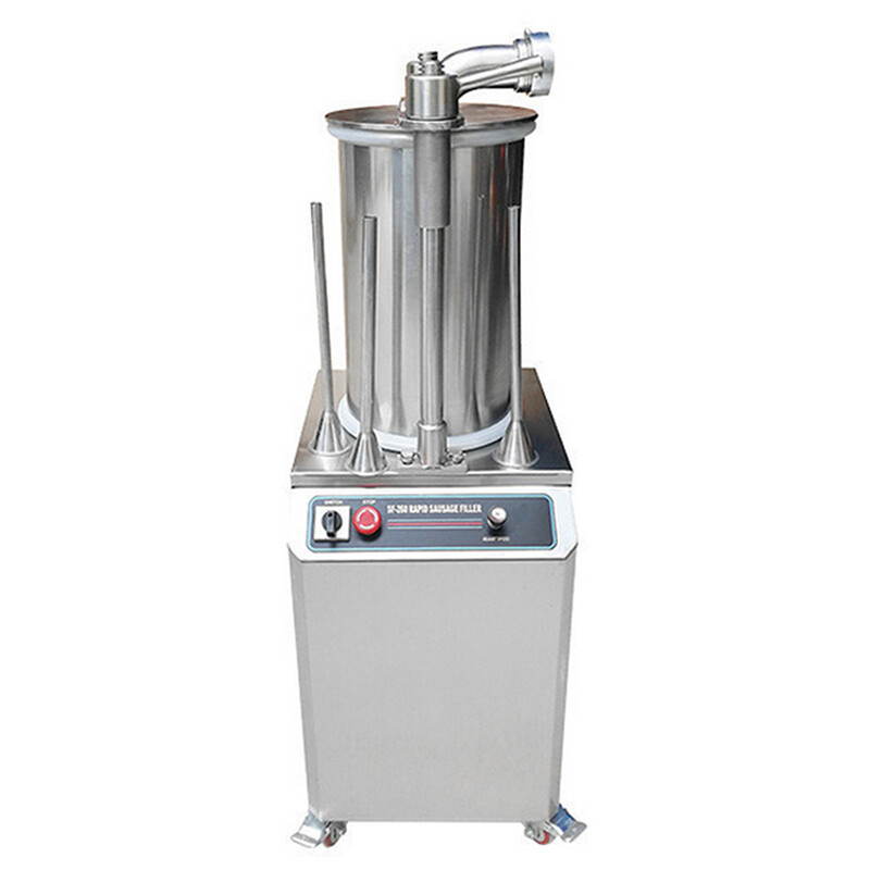 Commercial Hydraulic Sausage Stuffer Filler Stainless Steel 110V 1100W 26L