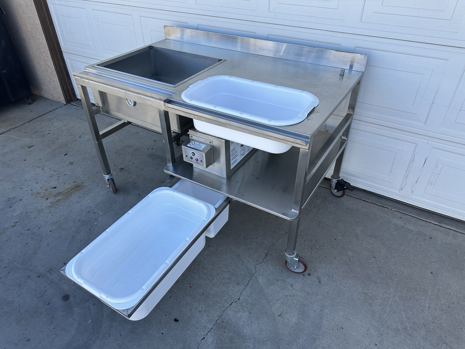 AyrKing Breader/Blender/Sifter Breading Station Brand New Msrp Over $7k