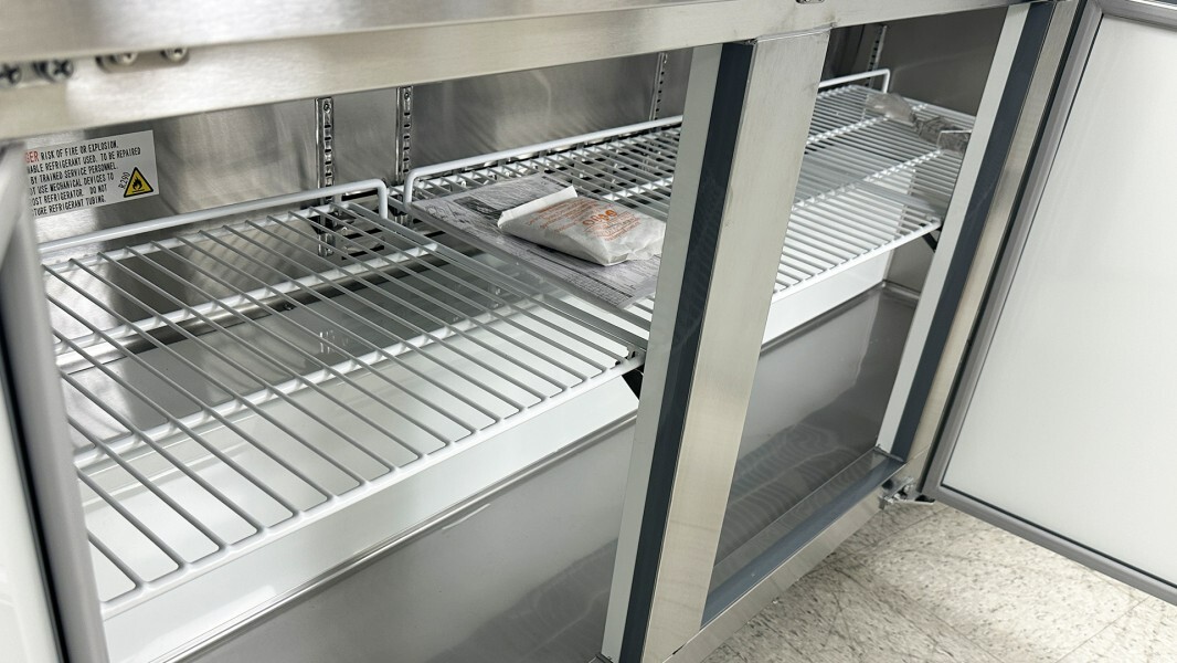 NEW 72″ Commercial Undercounter Refrigerator 15.5 Cu Ft Cooler Depot TUC72R NSF