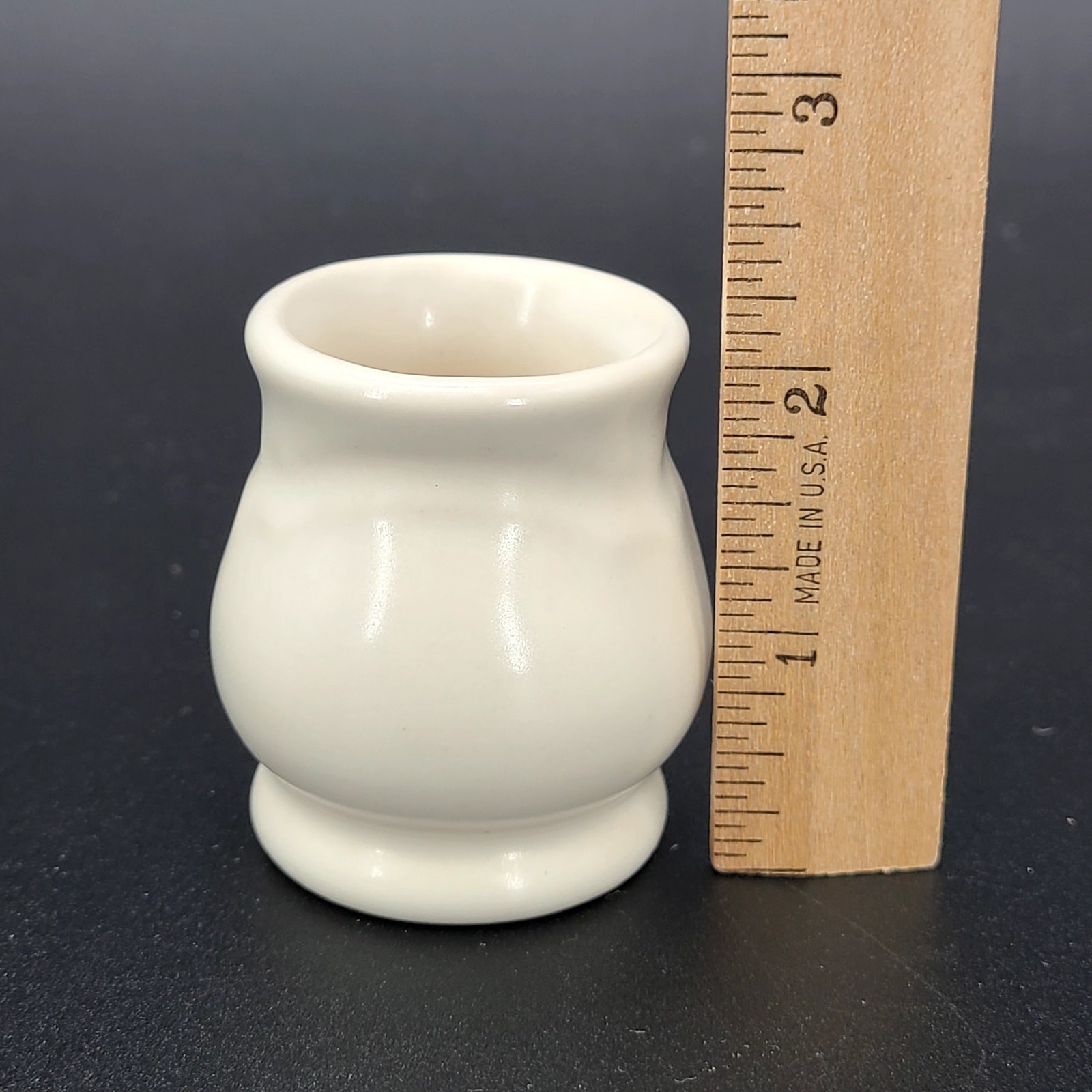 Vintage Pfaltzgraff Tea Rose Toothpick Holder Ceramic Blue Floral Stoneware