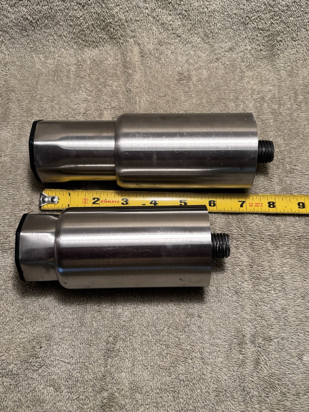 Stainless steel heavy duty 7” adjustable restaurant equipment leg NIB