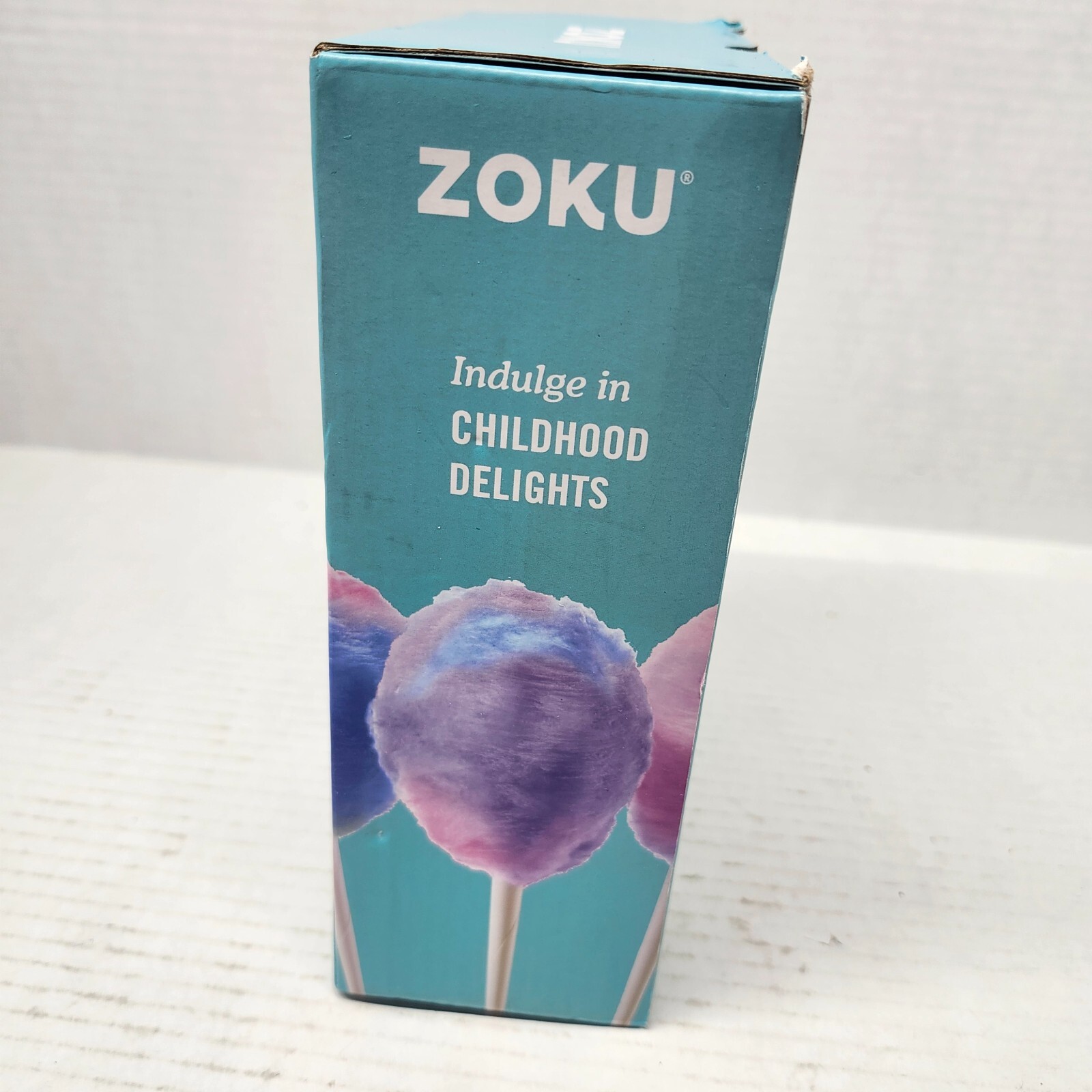 ZOKU Cotton Candy Maker Floss Sugar Set Blue Raspberry Pink Vanilla Exp 05/26