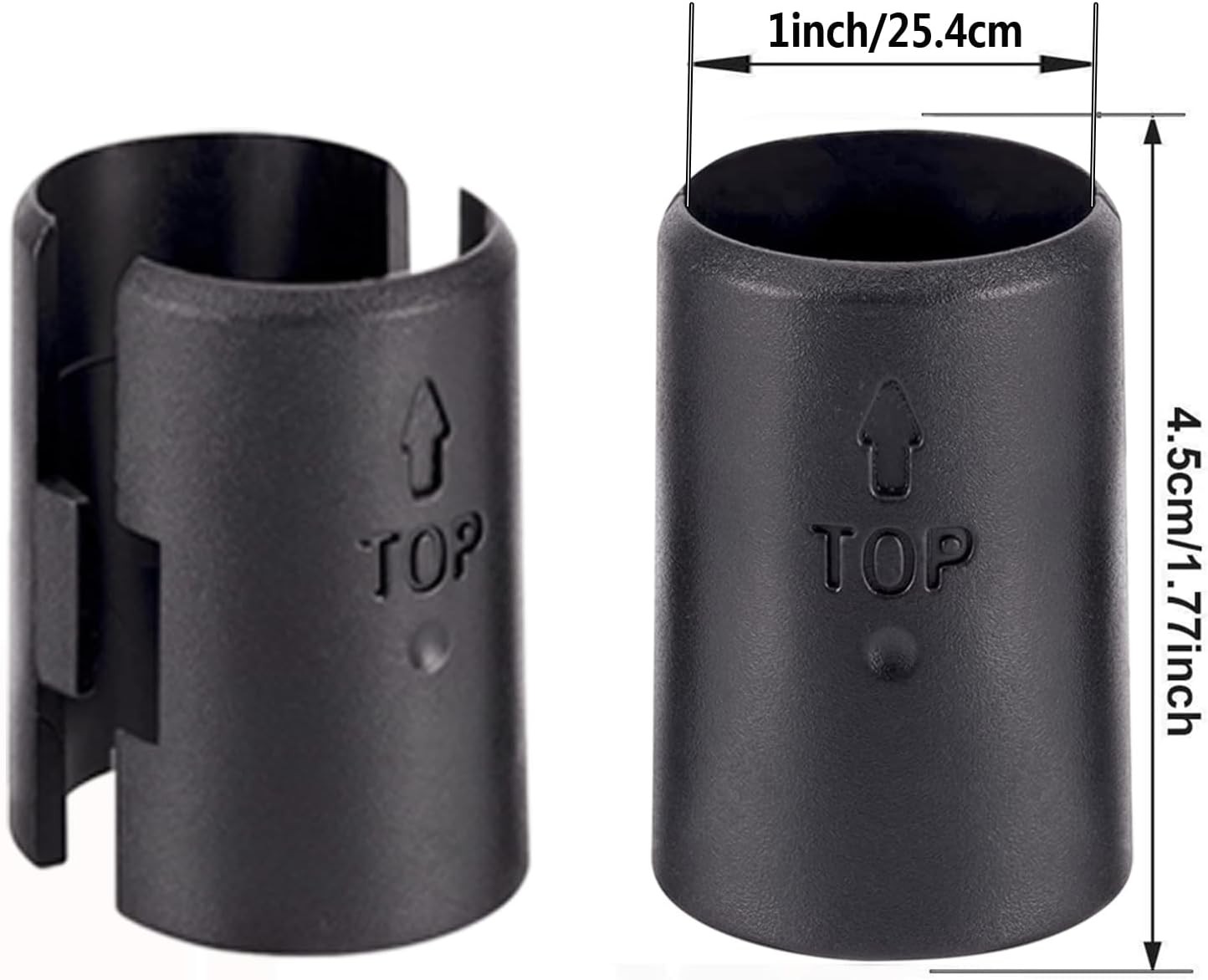 Wire Shelf Clips,40-Packs Shelving Lock Clips for 1″ Post-…