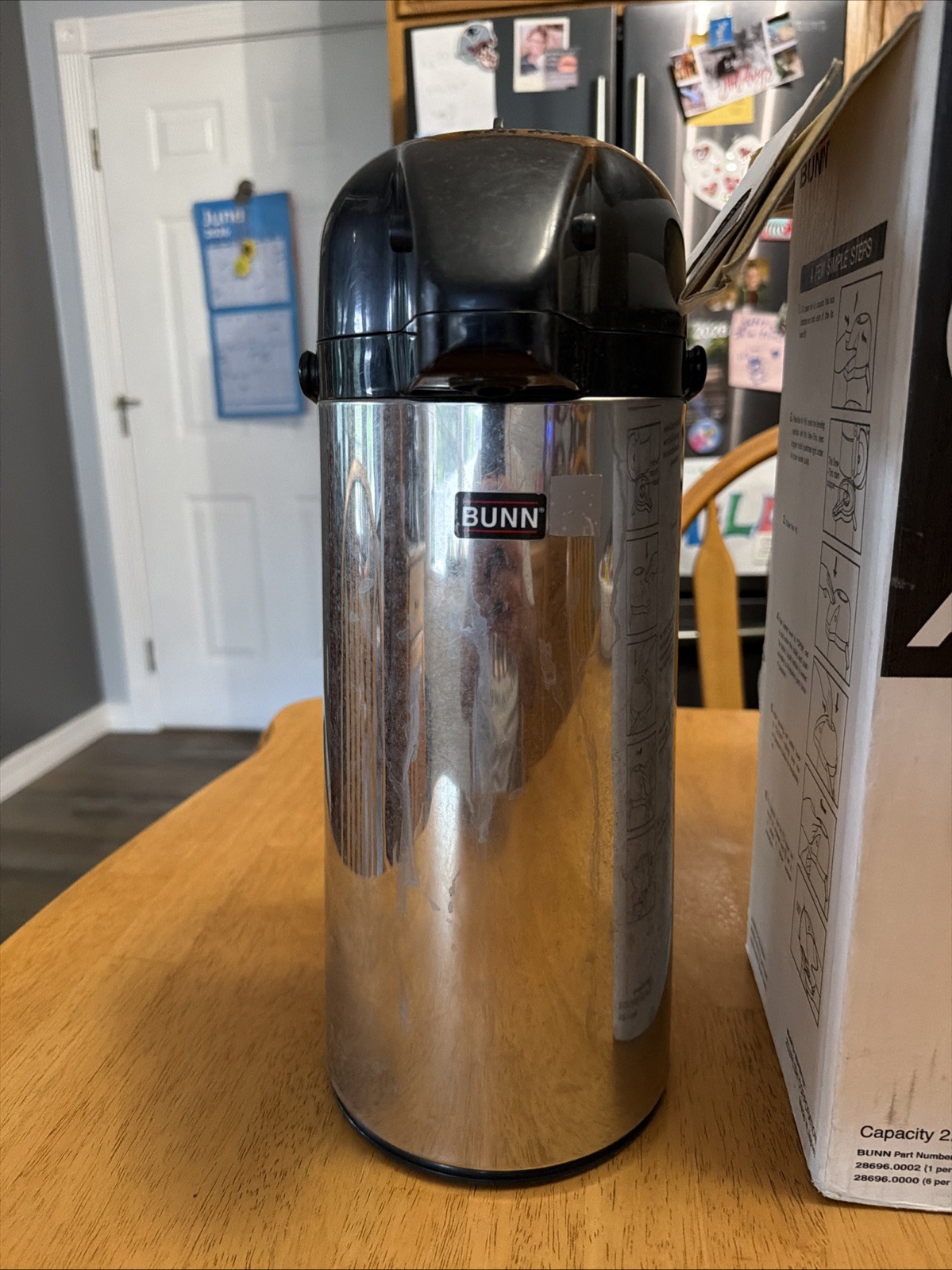 BUNN AIRPOT COFFEE BEVERAGE SERVER 2.45L 13041.0001. S3