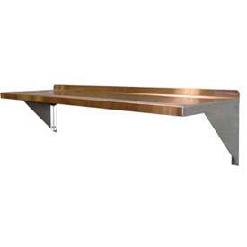 Prairie View WS1260 Wall Mount Shelf 12″»W x 12″»H x 60″»L Aluminum Prairie View