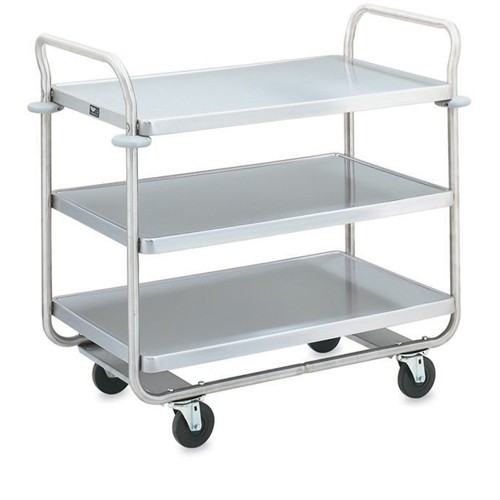 Vollrath 97168 27 1/2 in x 15 1/2 in 3Tier Black Service Cart