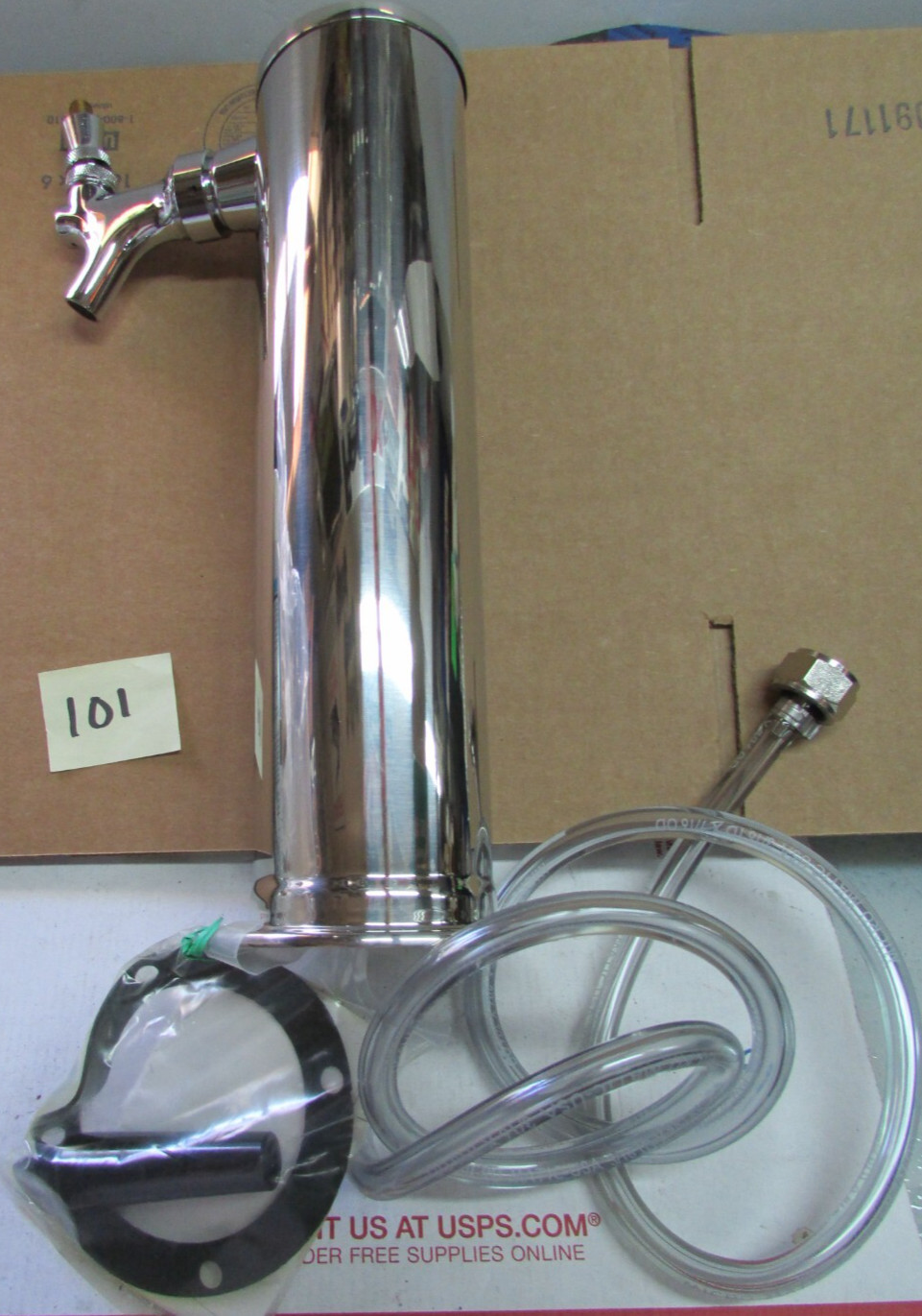Micro Matic 406-053A Column Draft Beer Tower Countertop 3″ Diameter