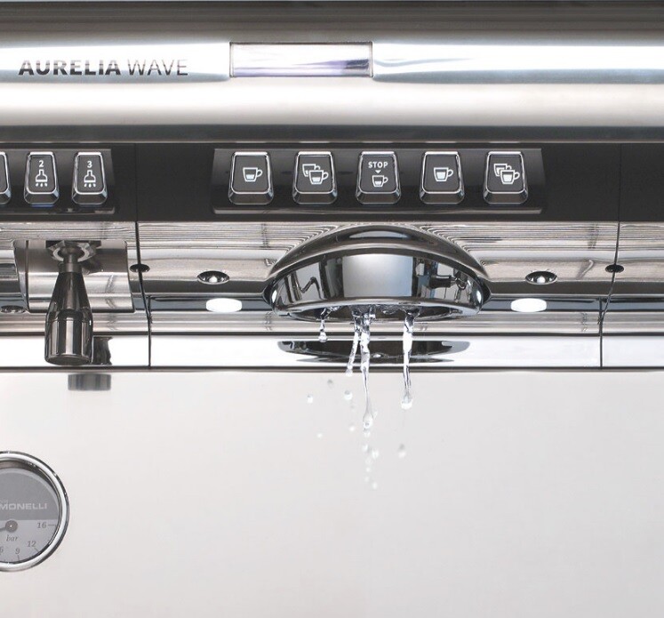 Simonelli Aurelia WAVE Digit 2 Group Commercial Espresso Machine for Coffee Shop