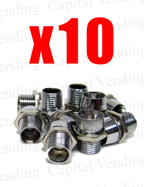 5mm sliver LED Housings – Lot of 10