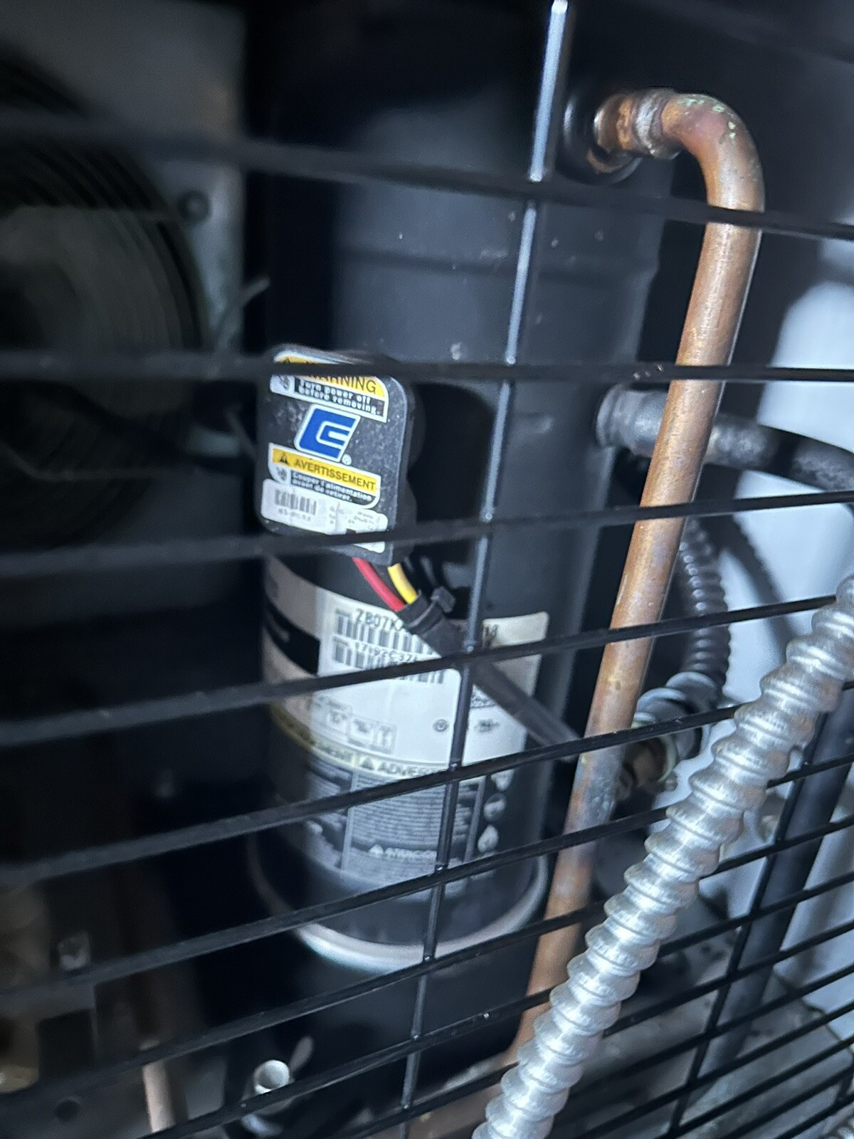 Trenton Compressor 208-230/3/60 (TEZA007H8-HT3D-86B) Walk-in Cooler