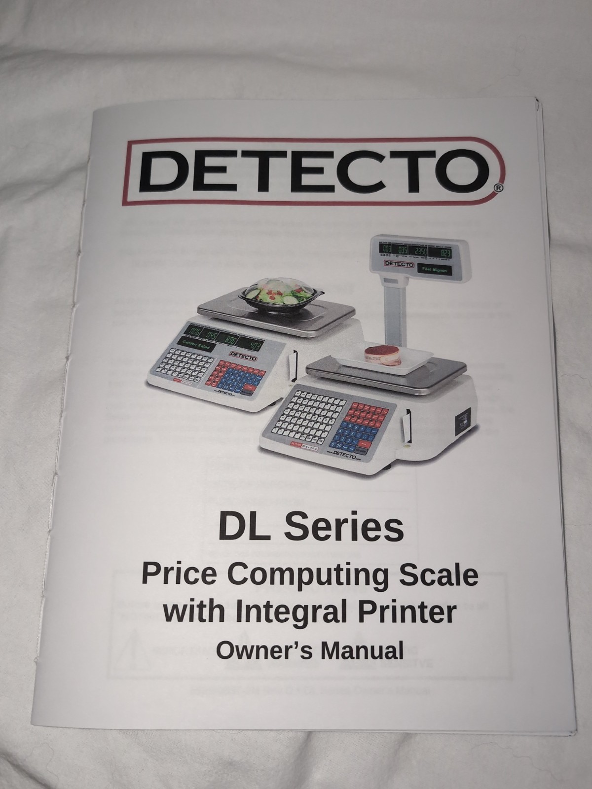 Cardinal Detecto DL1030P 30 lb. Digital Price Computing Scale