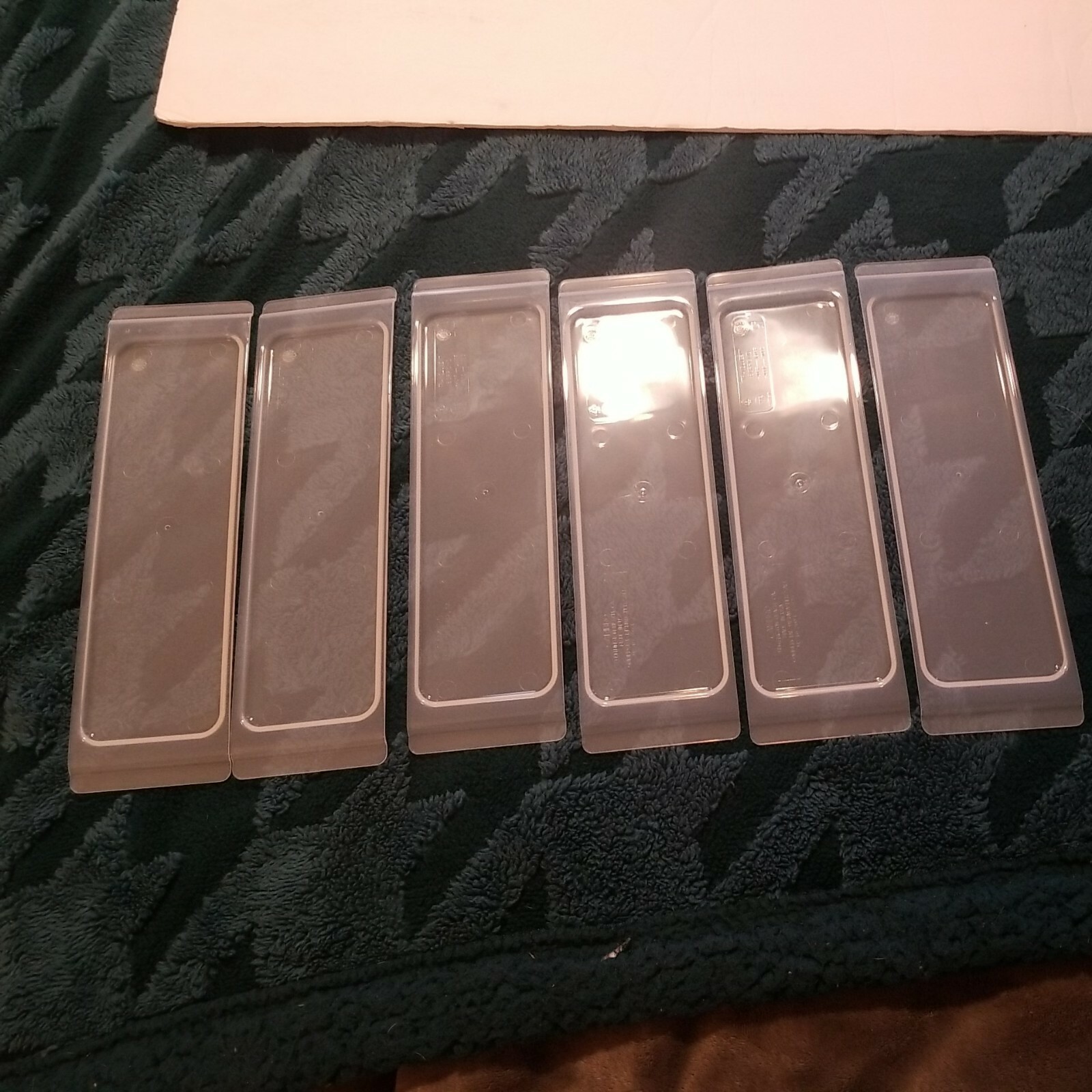 CAMBRO 80PPCMD190 FLEXIBLE FOOD PAN LID 1/8 PP FL -TRANS 9” X 2.75” (6 PACK)
