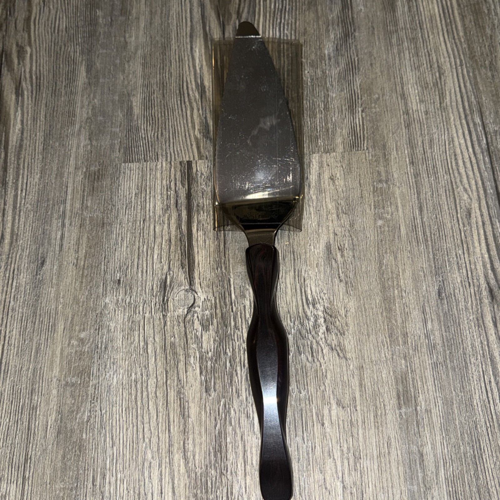 Cutco 1754 Slice N Serve Spatula Knife Cake Pie Server w/ Classic Brown Handle