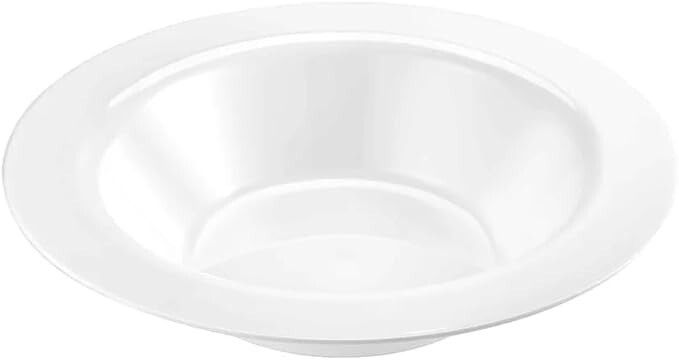 14oz Disposable Elegant Pearl White Round Bowl 210pcs