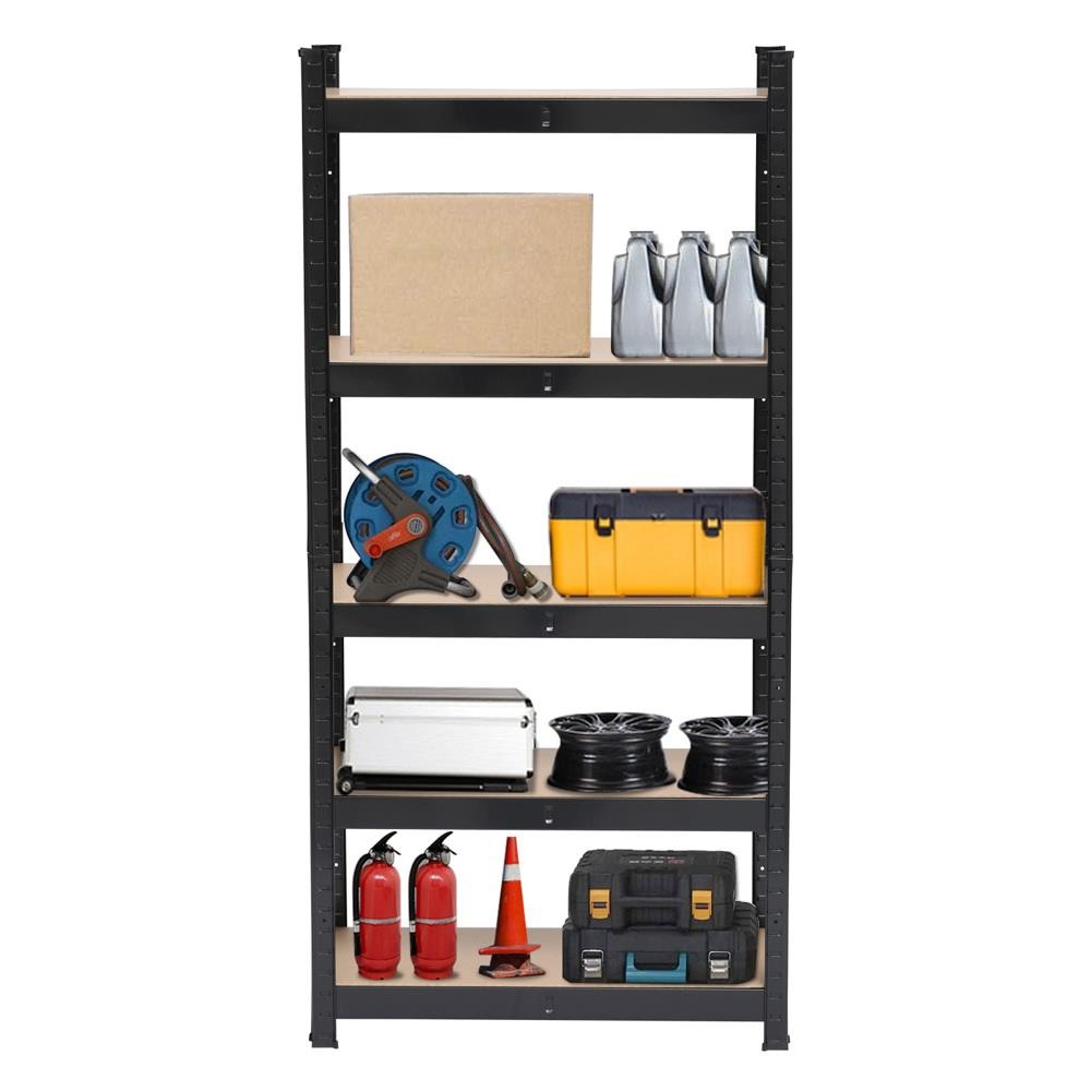 6 Size Heavy Duty Shelf Garage Steel Metal Storage 5 Level Adjustable Shelf