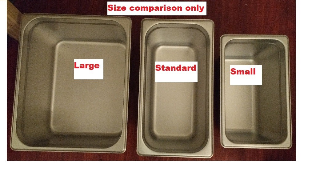 LARGE 3 Compartment Sink EXTRA VALUE SET For Portable Concession Sinks