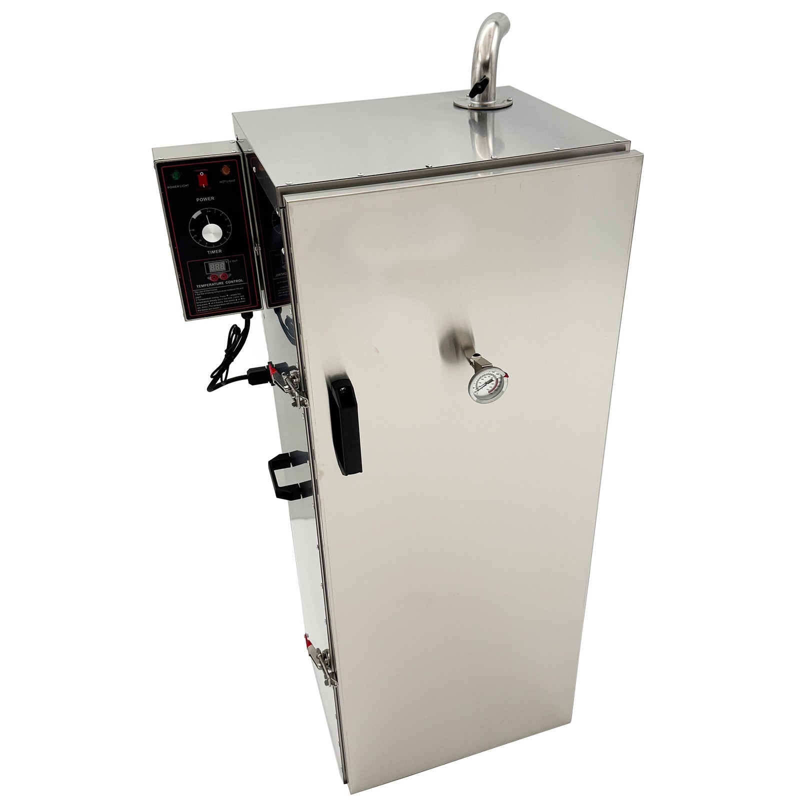 110V 1KW 9-Rack Commercial Electric Smoker Digital BBQ 30-120℃ Oven