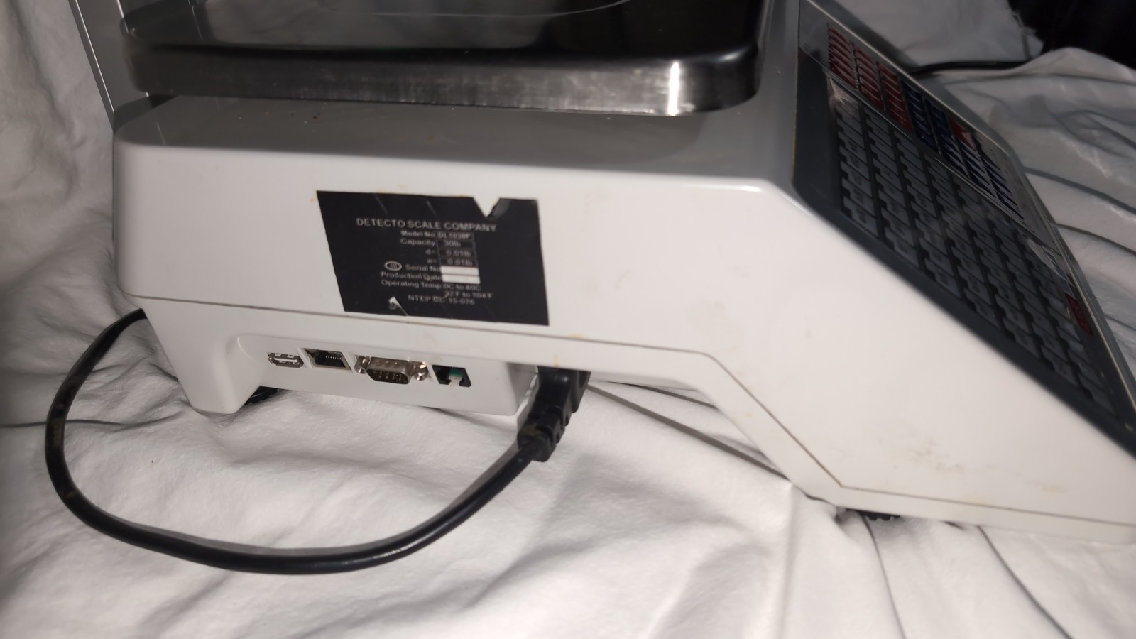 Cardinal Detecto DL1030P 30 lb. Digital Price Computing Scale