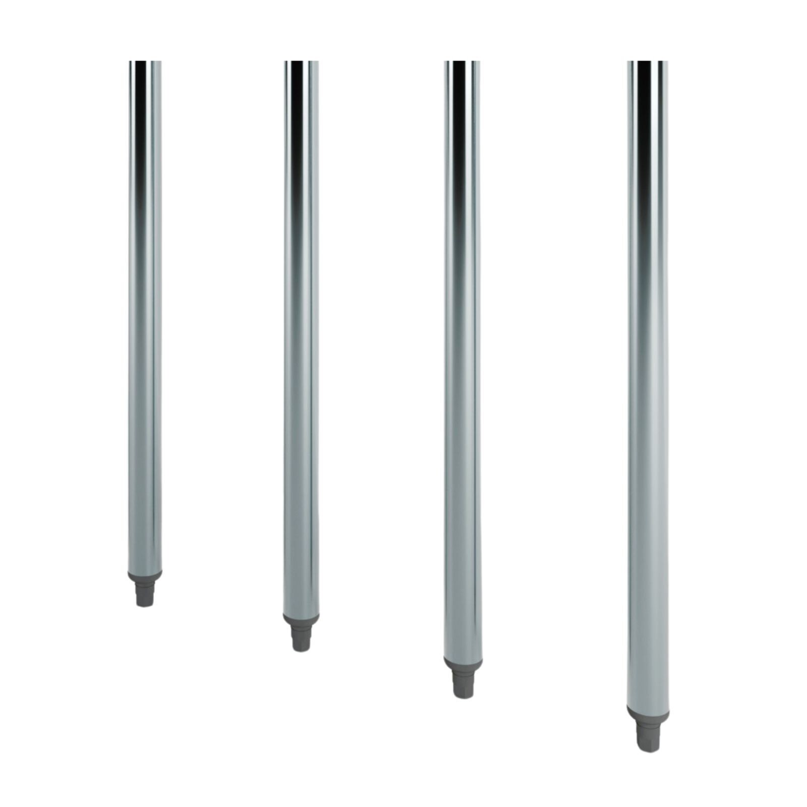 Galvanized Steel Leg for Work Tables. 24 in. Legs | Set of 4 Legs