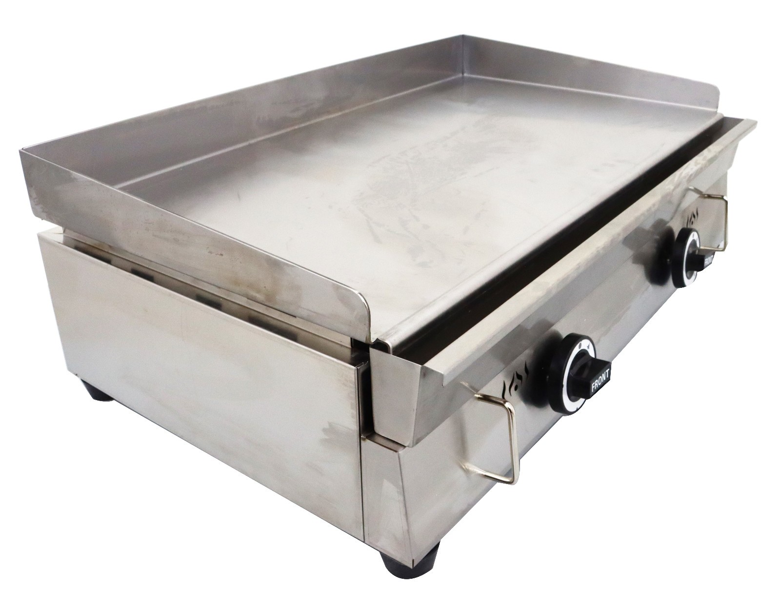 28.94×16.14 in LPG Gas Countertop Flat Top Griddle Stainless Steel Griddle Grill
