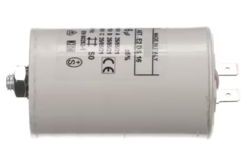 Fits Fri-Jado 45T.E2DS.16 60252-1 Capacitor, Round, 450/475/500V, 50/60Hz, 16µF