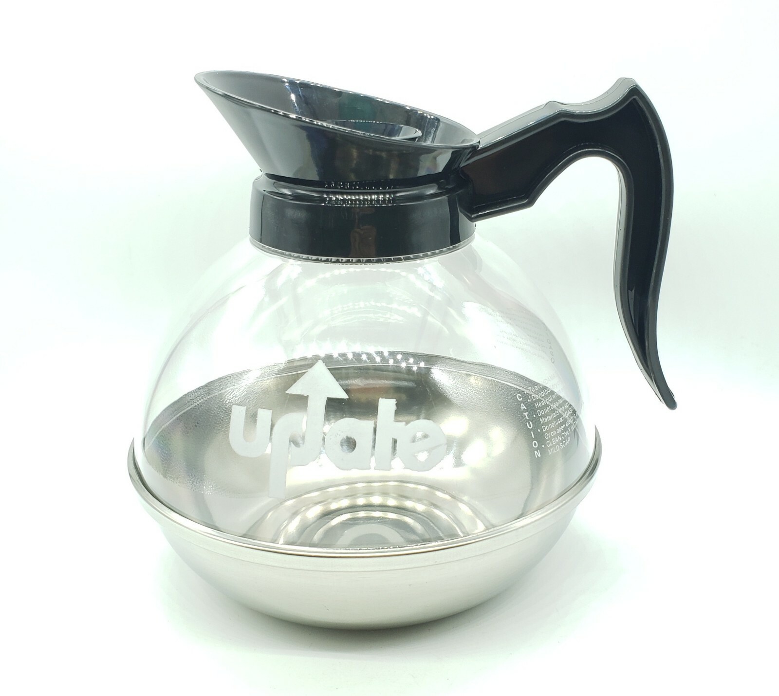 Update International 64 oz. Impact Resistant Coffee Decanter, Carafe Reg & Decaf