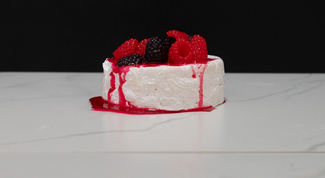 Just Dough It Brie Cheese Round Topped With Blackberries & Raspberries (W0963-R)