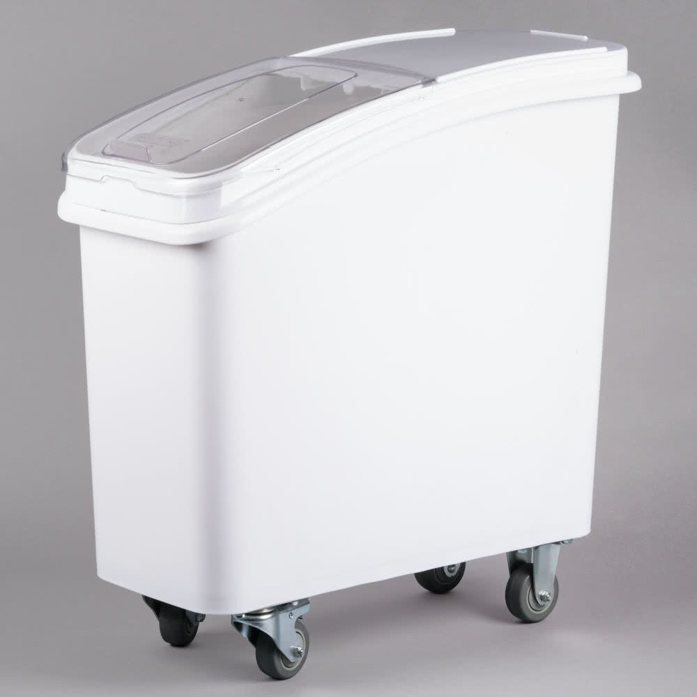 3 PACK Dry Ingredient 21 Gallon Storage Bin Caster Commercial Restaurant Kitchen