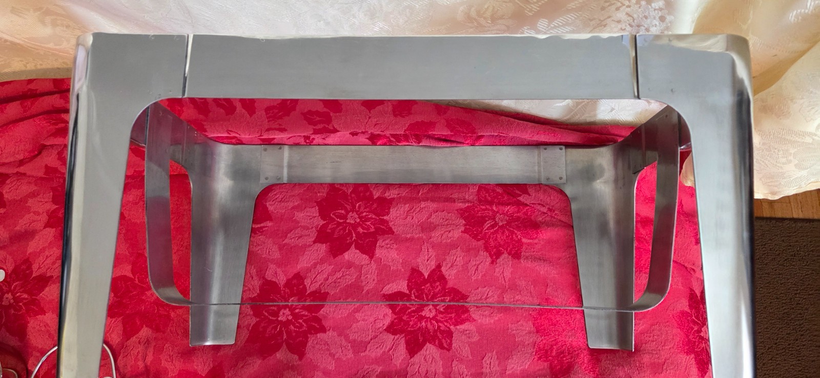 8 QUART RECTANGULAR POLAR WARE PREMIUM STAINLESS STEEL CHAFER DISH #4525
